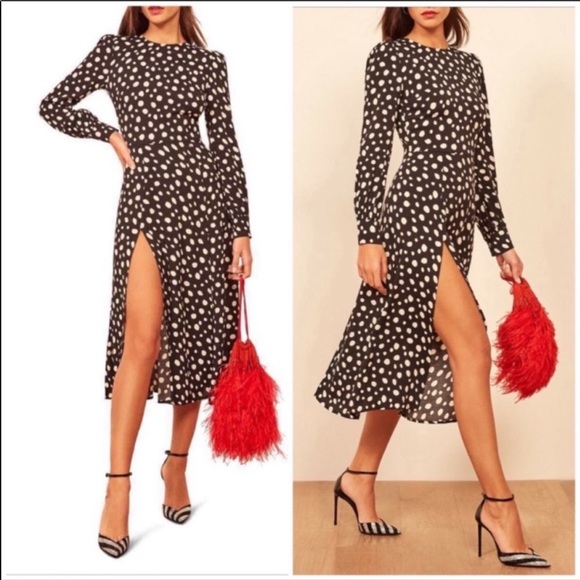Reformation Dresses & Skirts - NEW Reformation Creed polka dots midi dress